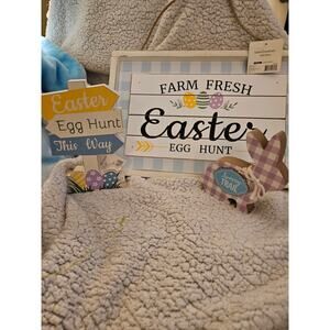 Easter At Home Decor Three Signs